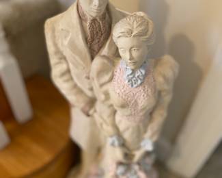 Alice Heath, The Victorian Romance, sculpture , 27 inches tall