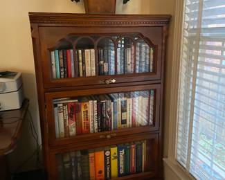 Barrister bookcases, two