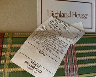 Highland House of Hickory, NC upholstered sofa