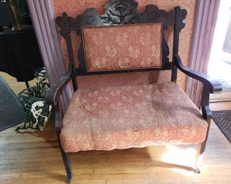 Antique settee