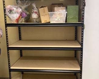 Assorted shelving 