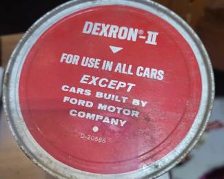 Vintage Metal Derby Star-Trans Transmission Fluid (UNOPENED)