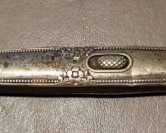 Vintage Derby Oil Co. Flylock Double Switchblade Pocket Knife