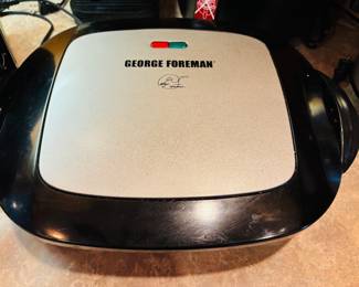 Too old to box, put your name on a grill.  Pretty smart.