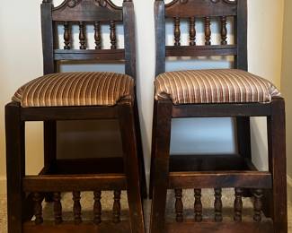 Spanish Baroque side chairs 