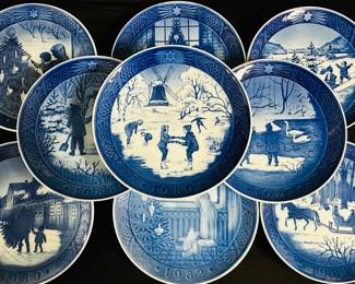 Royal Copenhagen plates 