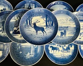 Royal Copenhagen plates 