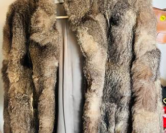 Vintage fur jacket 