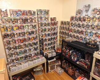 130 Funko Pops to Choose from!