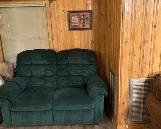 Double recliner.