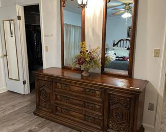 Dresser sold with King Size Bed