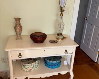 There is a mirror that hangs over this server in the bathroom.  We just moved the server out to be able to see it better.  