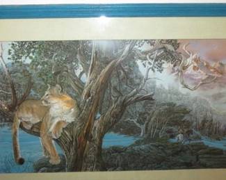 1995 Julie Kramer Cole, "Toponas" Signed and Numbered Print