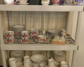 Glassware, China Sets