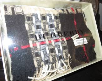 New Boxed Burberry Scarf