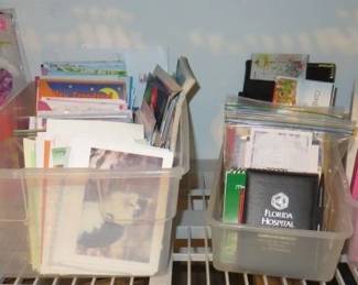 Greeting Cards, Note pads