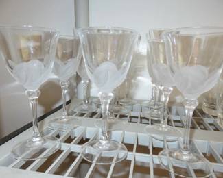 Crystal d'Arques Durand Florence Wine/Flute Glasses