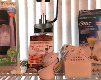 SodaStream, Le Presse Gourmet Food Styler, Oster Blender