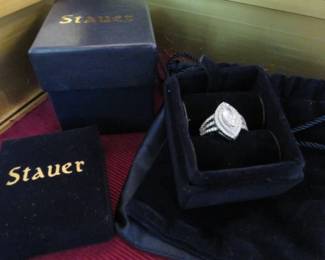 Stauer Mirador Marquise Ring Size 8 