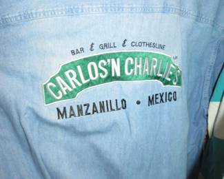 Carlos' N Charlies Manzanillo Mexico Jean Shirt
