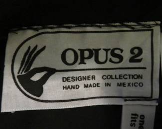 Vintage Clothes Hand Made in Mexico by Paco Silva Club Santiago and Opus 2 Designer Collection