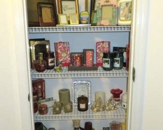 Picture Frames, Candles