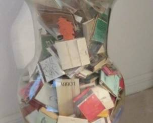 Large Match Book Collection