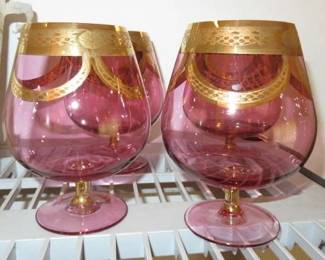 Italian Brandy/Wine Goblets
