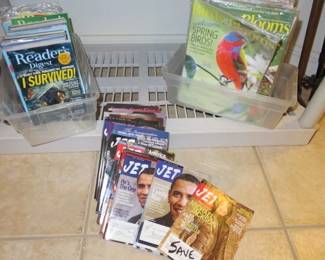 Jet, Reader's Digest, Birds & Blooms Magazines