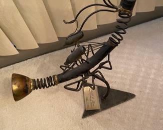 Recycled Car Part Sculpture