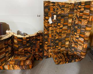 Mid Century Sawed apart Couch!! You can buy fabric or cushions.!!