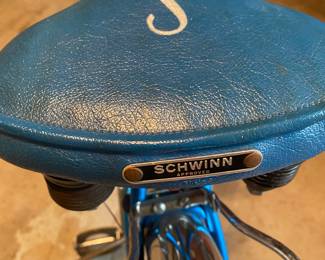 Schwinn Brass Plate. Original Seat