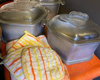 Vintage Guardian Glass Lids