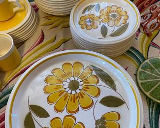 Dinner Plates, Bowls, Lunch Salad. Cups/Saucers