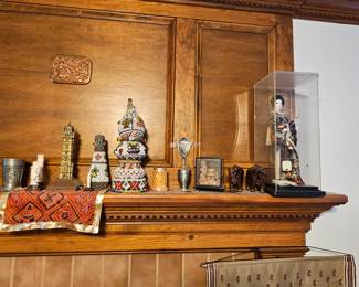 Japanese Doll and Elephants