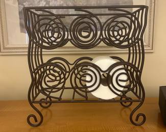 Toilet paper holder ~