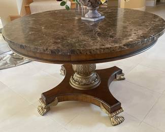 Pedestal table ~