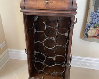 Wooden wine bottle cabinet ~