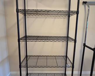 5-tier storage rack, 3 available ~