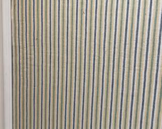 Fabric on bulletin board ~