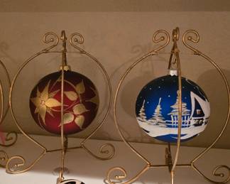 Glass ornaments