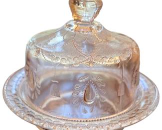 antique butter dome