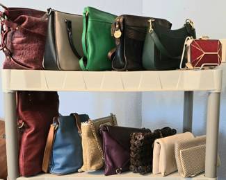 Brahmin, Ralph Lauren, leather purses