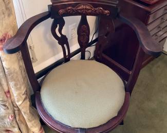 Vintage corner chair