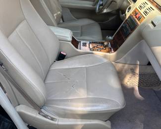 Interior of Mercedes