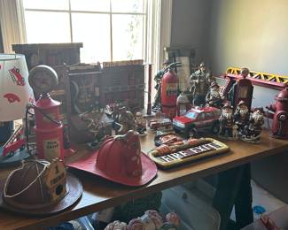 Fireman Decor for Childs Room