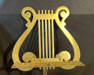 Brass music stand
