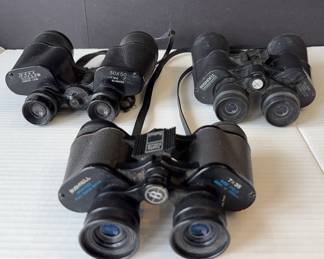 3 binoculars 