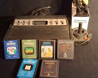 Atari vintage gaming system