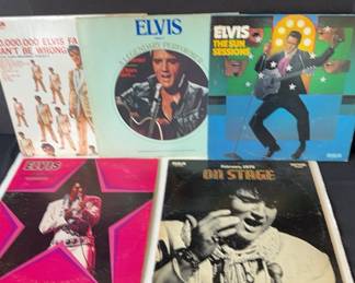 Elvis Records LP’s Albums